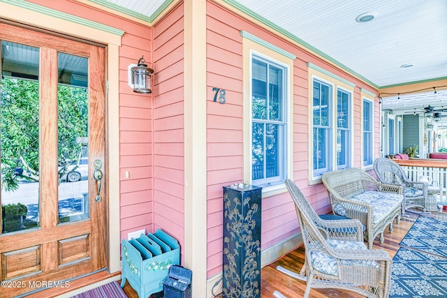 78 Cookman Ave, Ocean Grove, NJ 07756 - entrance to property featuring covered porch