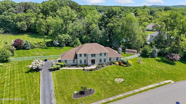 21 Windswept Ln, Freehold, NJ 07728 - view of subject property featuring a forest
