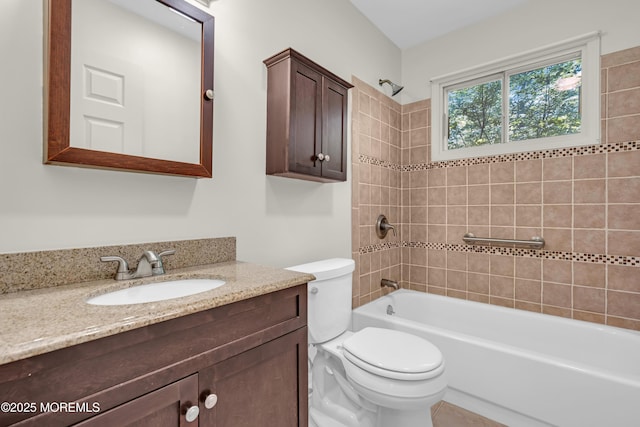 59 Maryland Ave Unit B, Whiting, NJ 08759 - full bath featuring toilet, vanity, and shower / tub combination