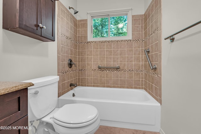 59 Maryland Ave Unit B, Whiting, NJ 08759 - bathroom featuring toilet, tub / shower combination, and vanity