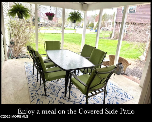 123 France St, Toms River, NJ 08753 - view of patio with outdoor dining area