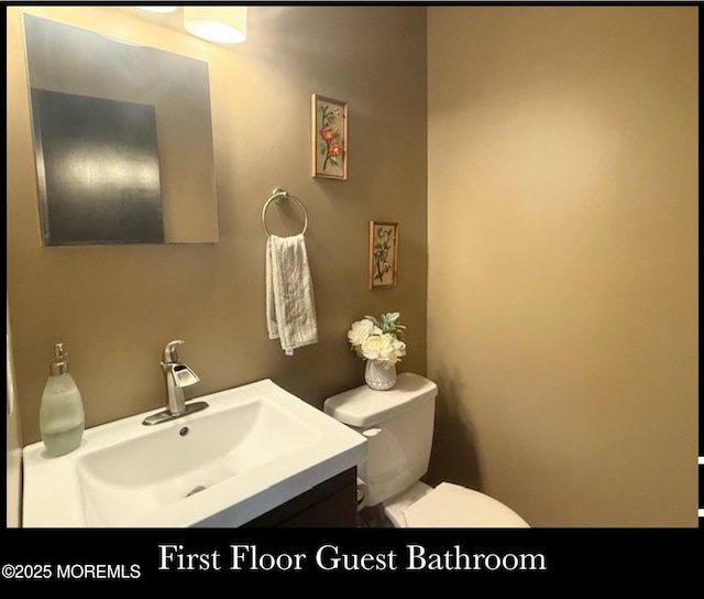 123 France St, Toms River, NJ 08753 - half bathroom with toilet and vanity