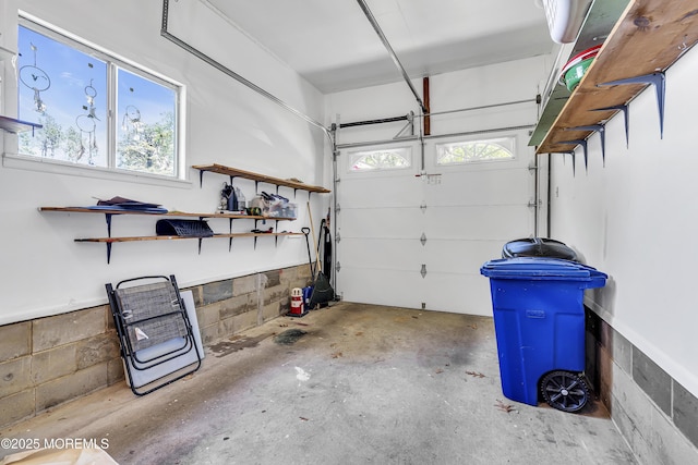 4 Delaware Way Unit A, Whiting, NJ 08759 - garage featuring concrete block wall
