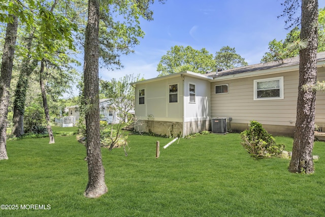 4 Delaware Way Unit A, Whiting, NJ 08759 - back of property with a yard and central AC unit