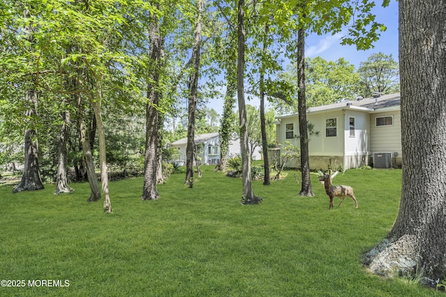 4 Delaware Way Unit A, Whiting, NJ 08759 - view of grassy yard with central AC unit