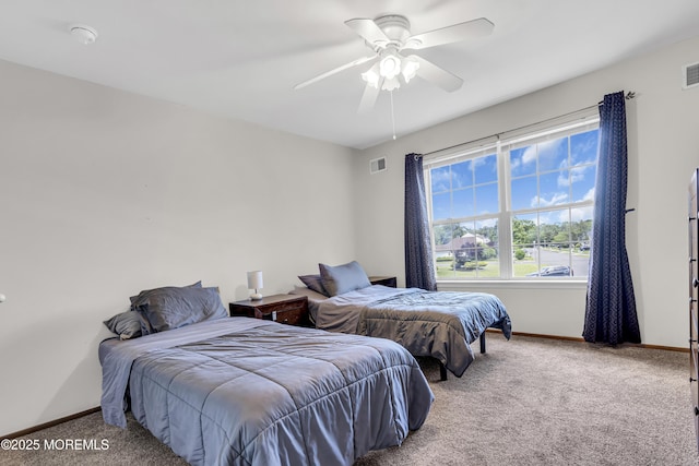 1 Overlook Ct, Manchester, NJ 08759 - bedroom with carpet flooring, baseboards, and a ceiling fan