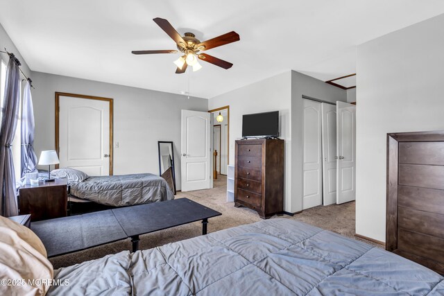 1 Overlook Ct, Manchester, NJ 08759 - carpeted bedroom featuring ceiling fan and baseboards
