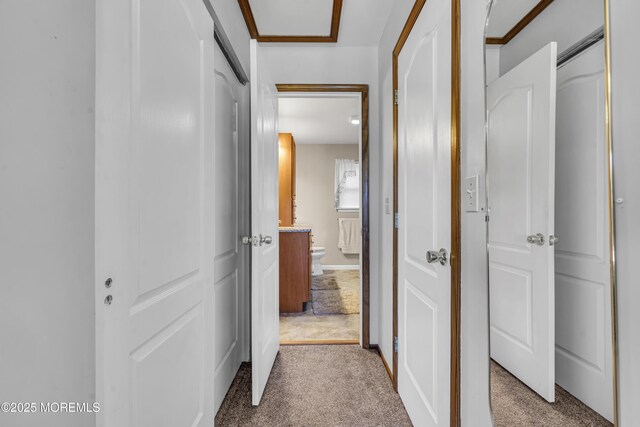 1 Overlook Ct, Manchester, NJ 08759 - corridor featuring carpet flooring