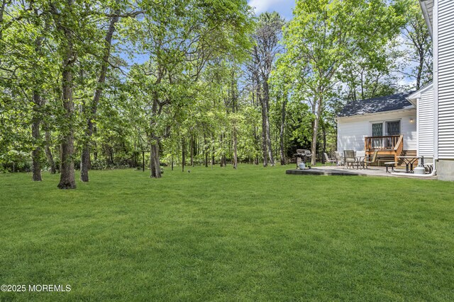 1 Overlook Ct, Manchester, NJ 08759 - view of green lawn featuring a patio