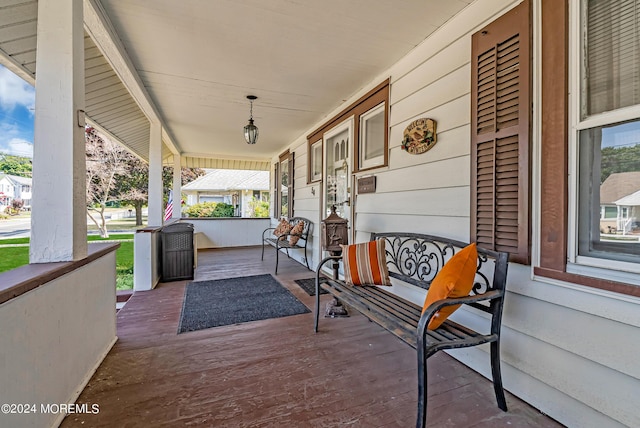 54 Wall St, West Long Branch, NJ 07764 - view of porch