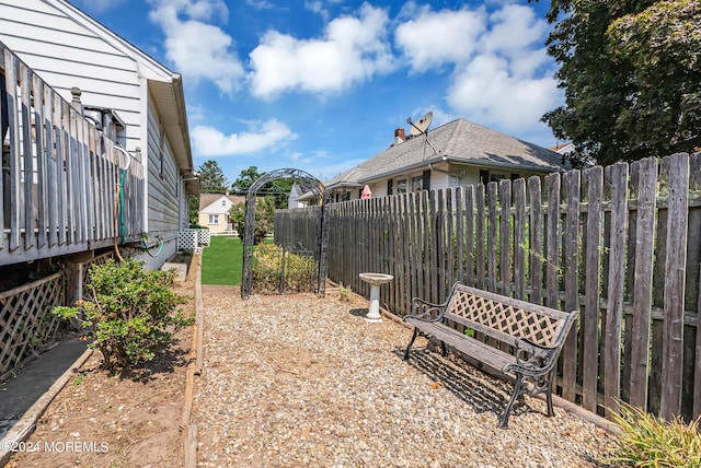 54 Wall St, West Long Branch, NJ 07764 - view of yard