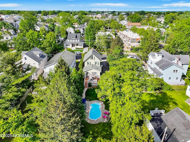 85 Virginia Ave, Manasquan, NJ 08736 - aerial view of residential area with a pool area