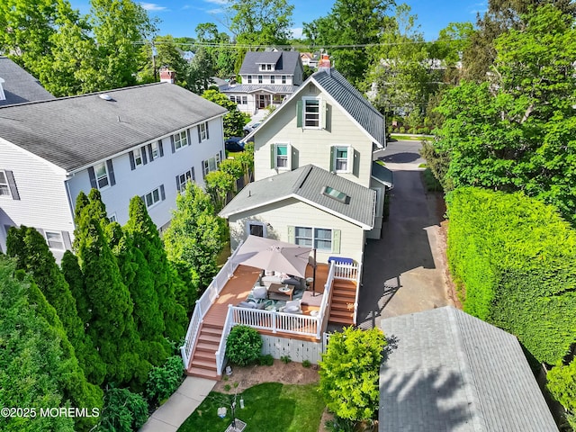 85 Virginia Ave, Manasquan, NJ 08736 - drone / aerial view of a tree filled landscape