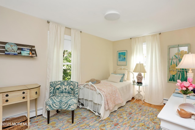 85 Virginia Ave, Manasquan, NJ 08736 - bedroom with wood finished floors and a baseboard radiator