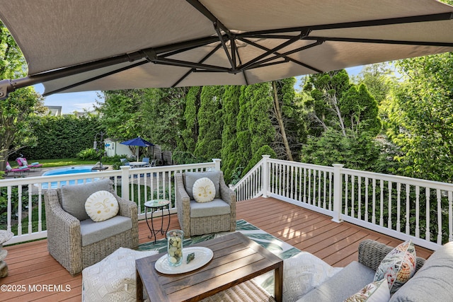 85 Virginia Ave, Manasquan, NJ 08736 - view of wooden deck