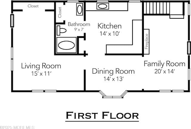 85 Virginia Ave, Manasquan, NJ 08736 - room layout