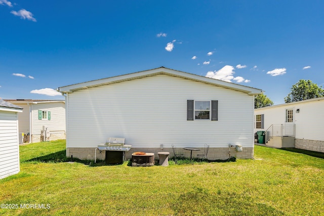 1400 Forest Way, Whiting, NJ 08759 - back of house with a yard and cooling unit