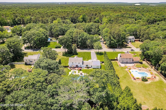 5 Persimmon Dr, Jackson, NJ 08527 - bird's eye view of a forest and a pool