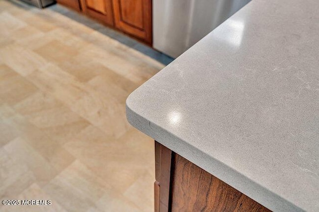 1304 Lenape Trl, Manasquan, NJ 08736 - kitchen view of brown cabinetry