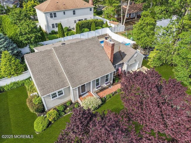 1304 Lenape Trl, Manasquan, NJ 08736 - aerial view of property and surrounding area