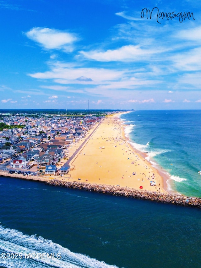1304 Lenape Trl, Manasquan, NJ 08736 - drone / aerial view of unending shoreline