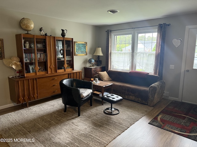 2 Cottage Ct Unit A, Whiting, NJ 08759 - living area with wood finished floors
