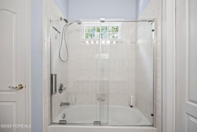 11 Elkridge Way, Manalapan, NJ 07726 - bathroom with combined bath / shower with glass door