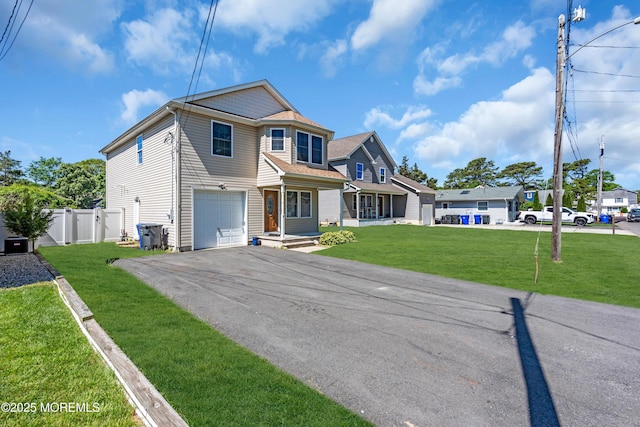 9 Fullerton Dr, Brick, NJ 08723 - view of front of property featuring asphalt driveway and a garage