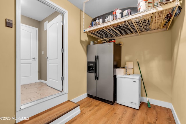 9 Fullerton Dr, Brick, NJ 08723 - washroom with light wood finished floors and baseboards