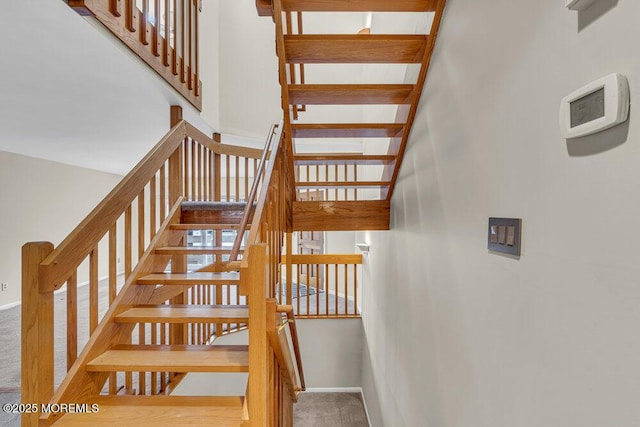 3 Black Pine Ln, Brielle, NJ 08730 - stairs with carpet and baseboards
