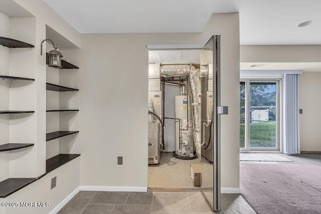 3 Black Pine Ln, Brielle, NJ 08730 - interior space featuring water heater and baseboards