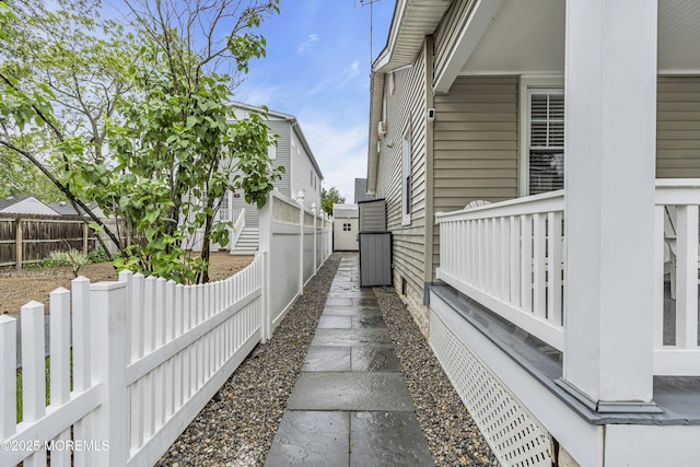 742 Leroy Pl, Lake Como, NJ 07719 - view of side of property featuring a fenced backyard