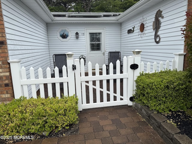 15 Tudor Ct, Brick, NJ 08723 - doorway to property with a gate