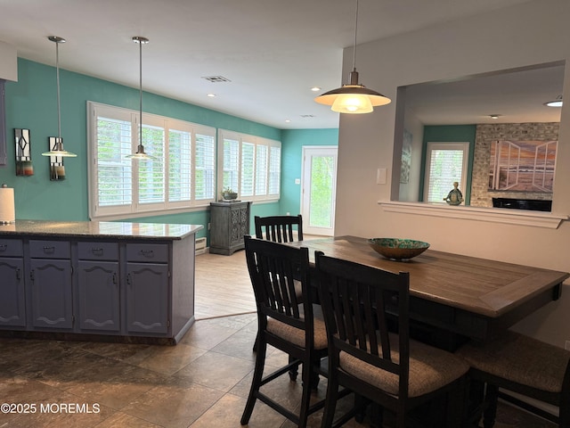 15 Tudor Ct, Brick, NJ 08723 - dining room featuring a baseboard radiator