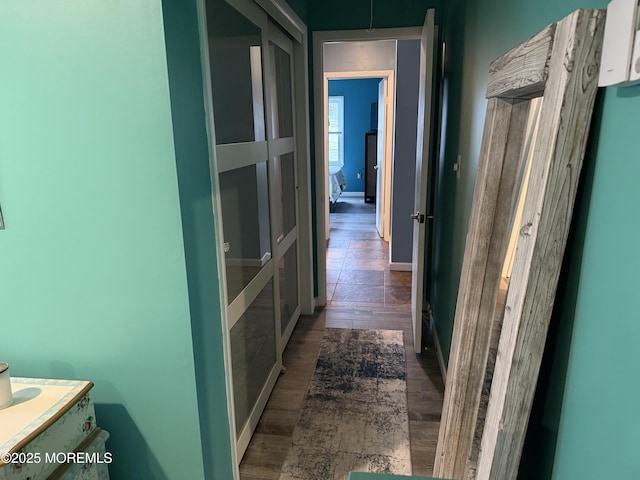 15 Tudor Ct, Brick, NJ 08723 - corridor featuring wood finished floors