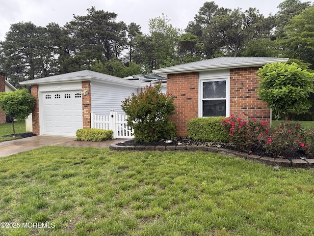 15 Tudor Ct, Brick, NJ 08723 - view of front of property with brick siding and concrete driveway