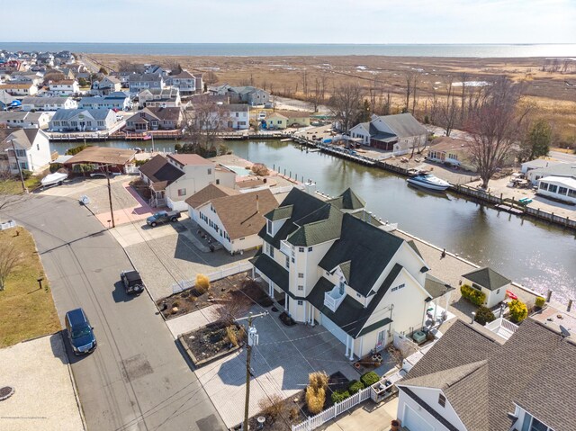 834 Leeward Dr, Forked River, NJ 08731 - aerial view of residential area with a large body of water