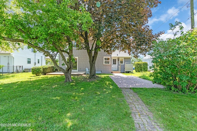 604 N Blvd, Lake Como, NJ 07719 - view of front of home with a front lawn and a patio
