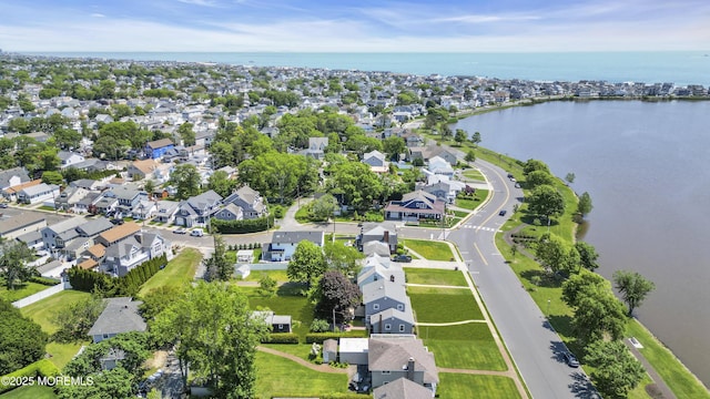 604 N Blvd, Lake Como, NJ 07719 - aerial overview of property's location featuring a large body of water and nearby suburban area
