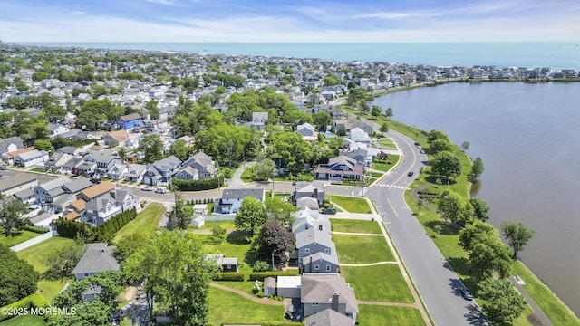 604 N Blvd, Lake Como, NJ 07719 - aerial view of property's location with a nearby body of water and nearby suburban area