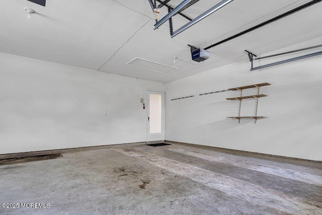3167 Wood Spring Ln, Toms River, NJ 08755 - garage with a garage door opener