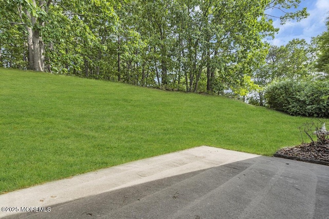 3167 Wood Spring Ln, Toms River, NJ 08755 - view of grassy yard with a patio area
