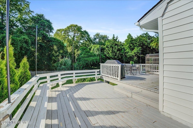 21 Northwoods Rd, Ocean Twp, NJ 07712 - view of wooden deck