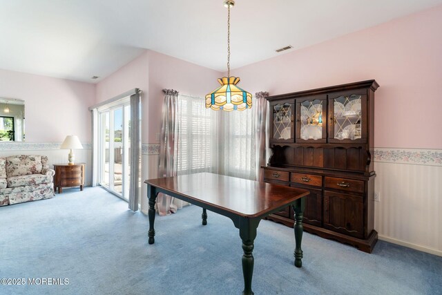 73 Summerhill Dr, Manahawkin, NJ 08050 - dining area featuring light colored carpet