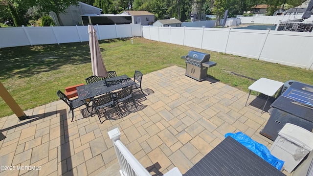 545 Hopedale Dr SW, Berkeley, NJ 08721 - view of patio / terrace with outdoor dining area and grilling area