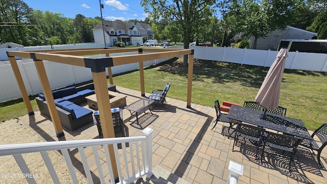 545 Hopedale Dr SW, Berkeley, NJ 08721 - view of patio / terrace with outdoor dining area and a bocce ball area
