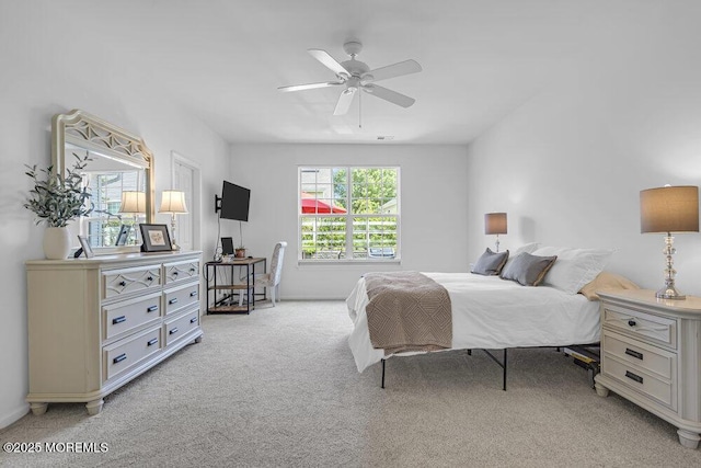 27 Cromwell Ln, Jackson, NJ 08527 - bedroom featuring light carpet and ceiling fan