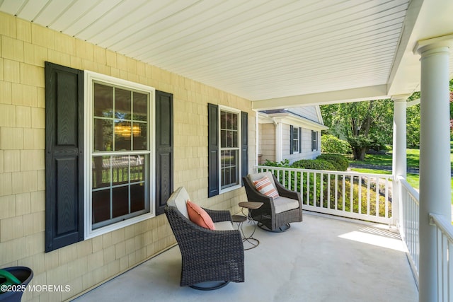 10 Woods Rd, West Long Branch, NJ 07764 - view of covered porch