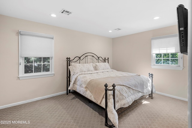 10 Woods Rd, West Long Branch, NJ 07764 - bedroom featuring carpet flooring, baseboards, and recessed lighting