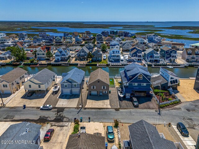 43 S Ensign Dr, Little Egg Harbor, NJ 08087 - aerial view of residential area featuring a nearby body of water